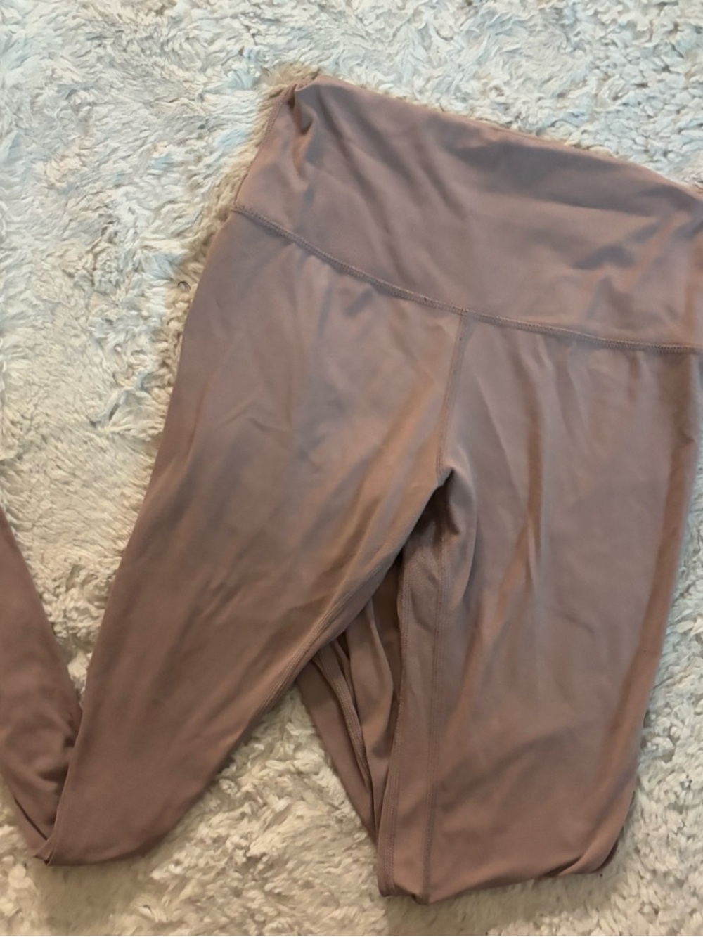 High-Waist Mauve Leggings